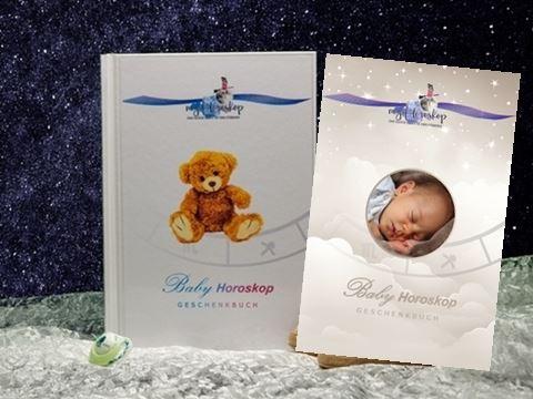 Babyhoroskop Geschenkbuch jetzt Covedesign zum Auswählen