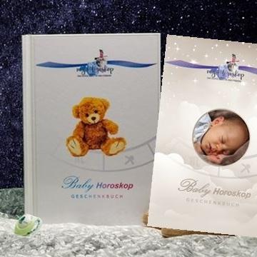 Babyhoroskop Geschenkbuch jetzt Covedesign zum Auswählen